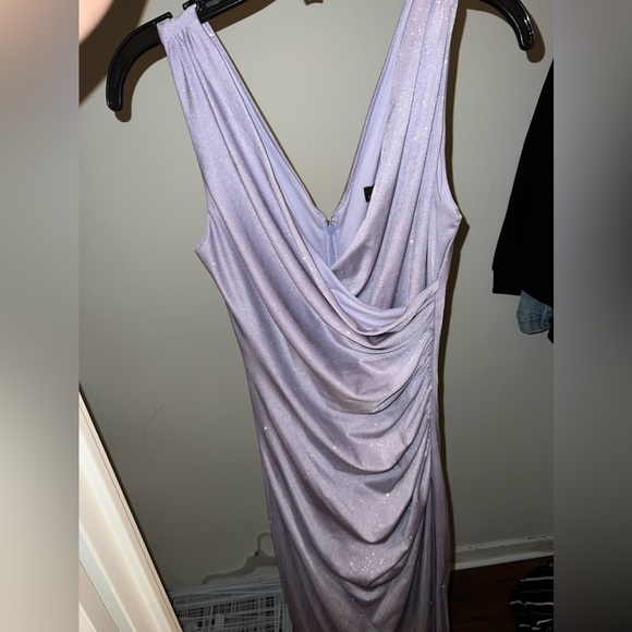 Lavender Sparkly Night Gown from La Chateau - Small - Picture 3 of 4